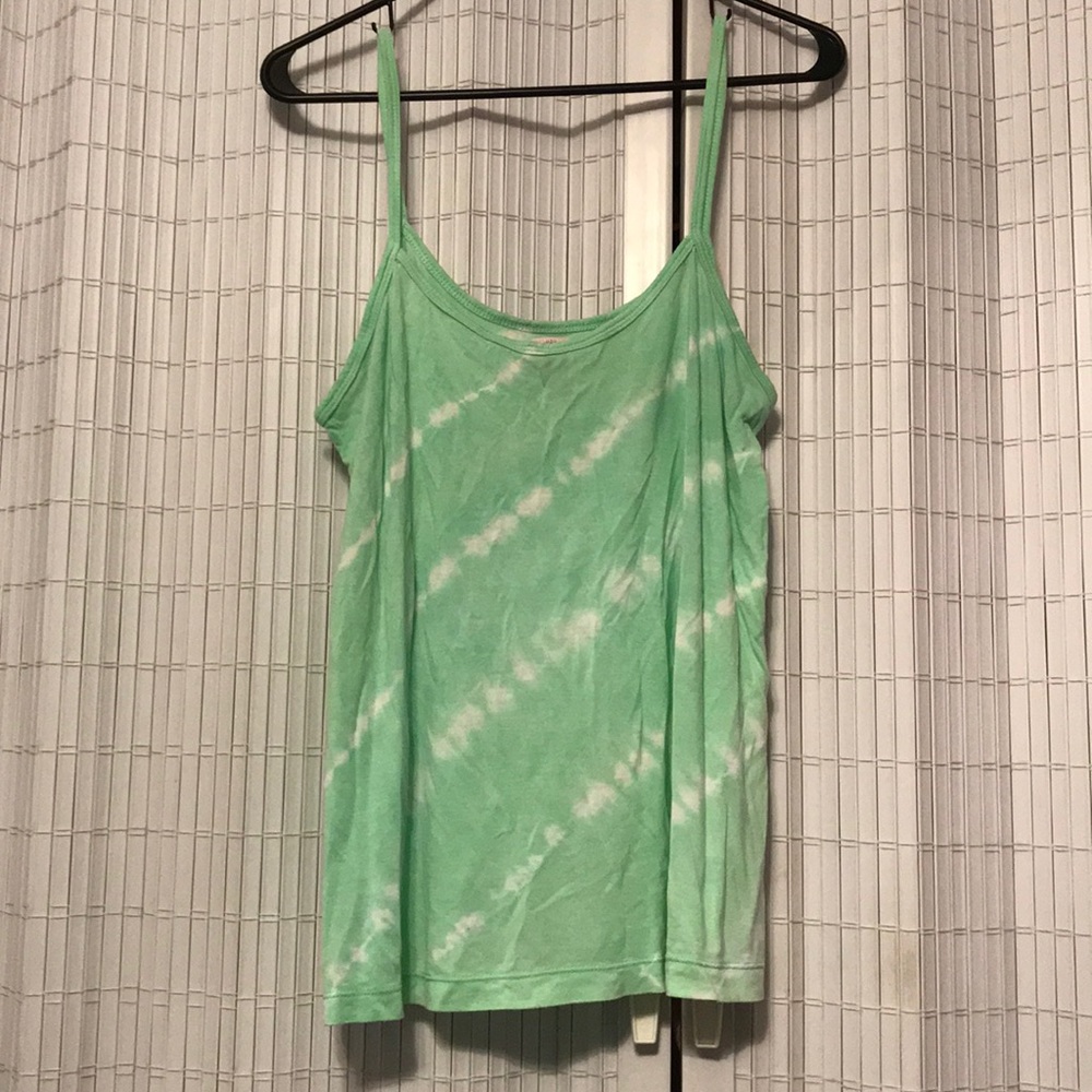 Mint green tank top